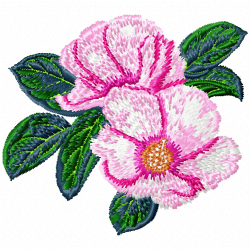 Flowers And Tree Embroidery Design 5 Flowers And Tree Embroidery Design 5